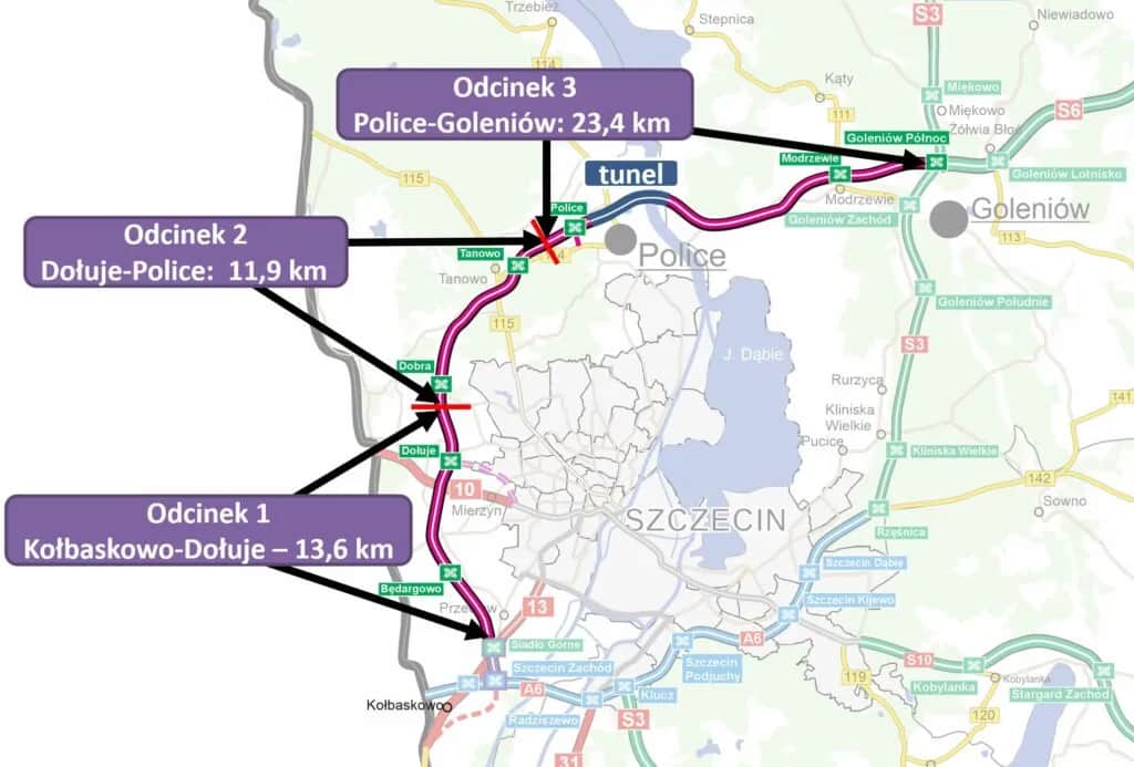 Zachodnia Obwodnica Szczecina: Kiedy pojedziemy? Harmonogram 2029/2033